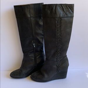 Lucky Brand Sanna leather boots